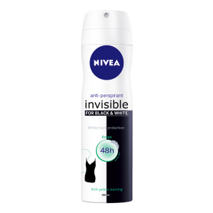NIVEA INVISIBLE BLACK & WHITE CLEAN ANTIPERSPIRANT SPRAY 150 ml
